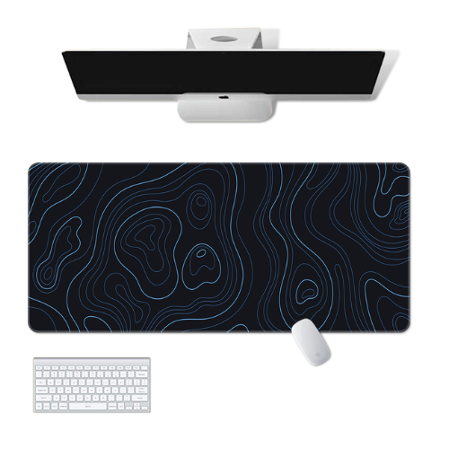 Nebula Blue Contours